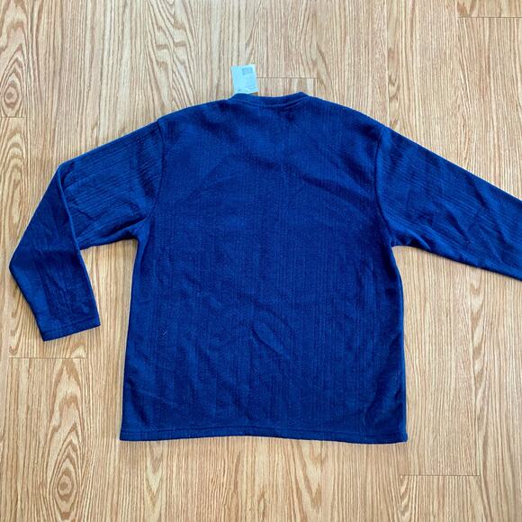 Liz Claiborne Axcess Vintage Blue V-Neck Sweater Mens XXLarge - Picture 8 of 11